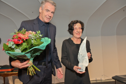 Herta Müller mit Meissen-CEO Dr. Tillmann Blaschke