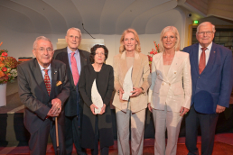 Dr. Klaus P. Arnold, Josef Joffe. Herta Müller, Dr. Maria Furtwängler, Staatsministerin Ulrike Scharf, Prof. Dr. Hubert Weiger