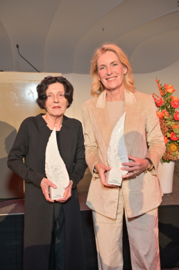 Preisträgerinnen Herta Müller und Dr. Maria Furtwängler